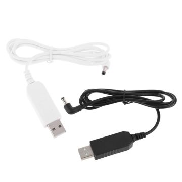 USB 5V to 12V 4.0x1.7mm Power Supply Cable for Echo Dot 3rd Router LED Speaker 77HA