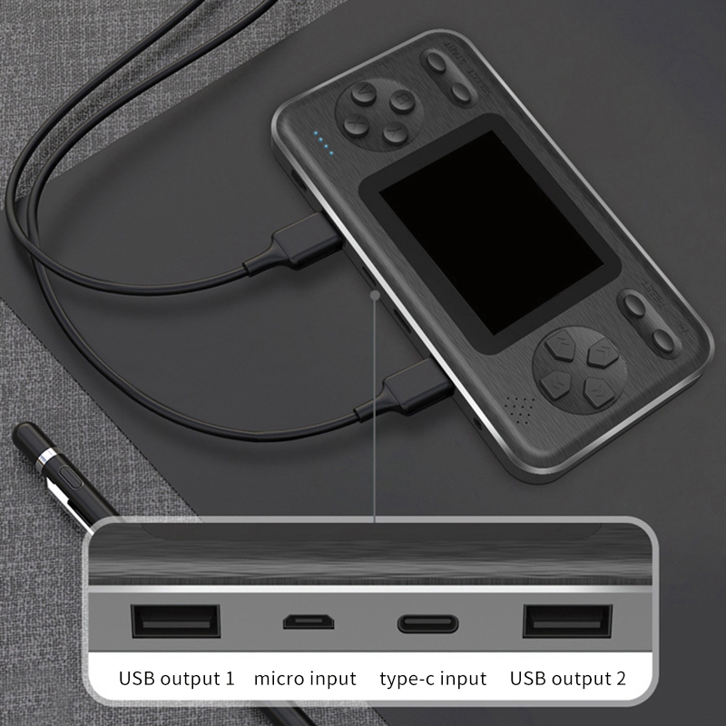 Portable Handheld Game Console Retro Game 2.8 Inch Sn with Power Bank Psp Games Video Game Player
