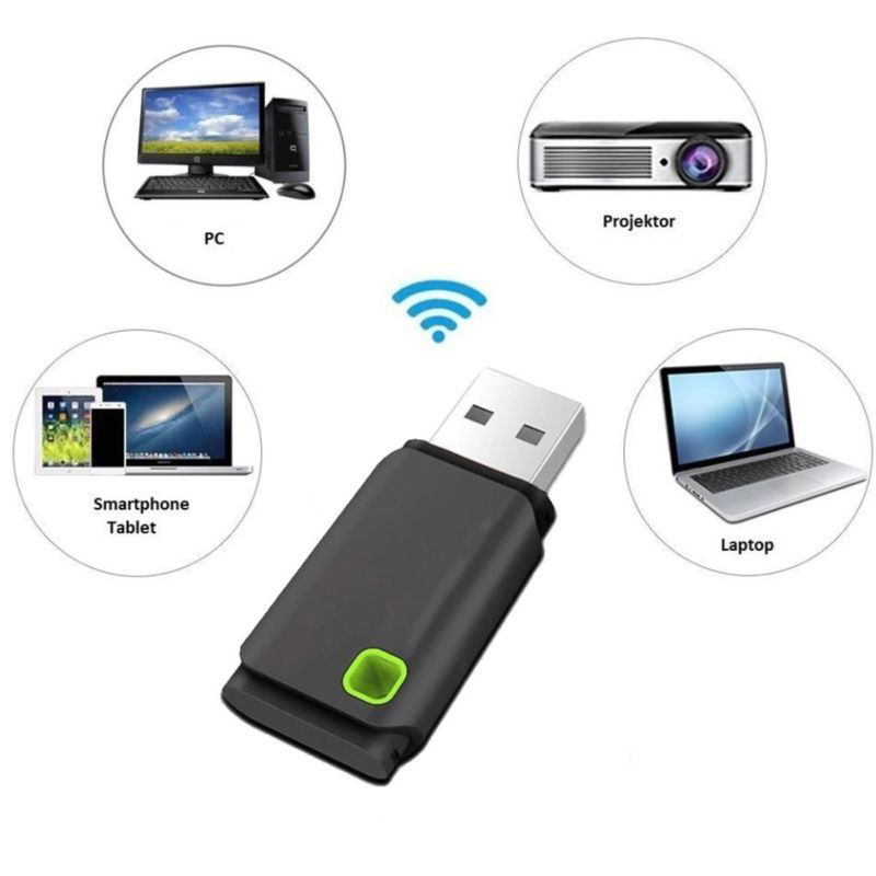 Mini USB 300MBPS WIFI Wireless Adapters Router PC Laptop Dongle for Windows10 8 7 XP