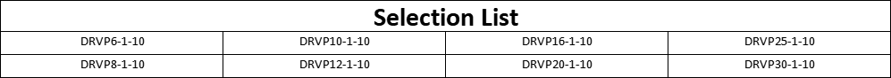 Selection List