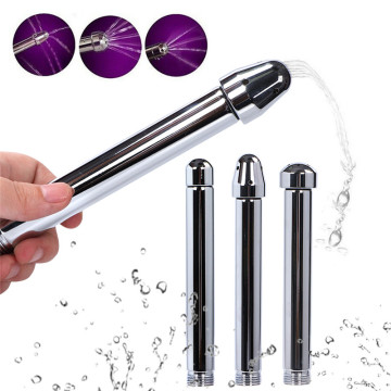 New Materials Anal cleaner Safe 3 style Plug Head Colonic Douche System Cleaner Bidet Vaginal Wash body Shower Toys