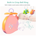 1 Baby Rattle Cute Cartoon Baby Rattle Airplane Hand Rattle Early Education Musical Instrument Toy Sweet Ringtone Random Color