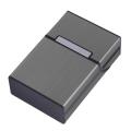 Smoking Cigarettes Slim Metal Cigarette Box Cigarette Case Aluminum fine Gift Box Holder For Man