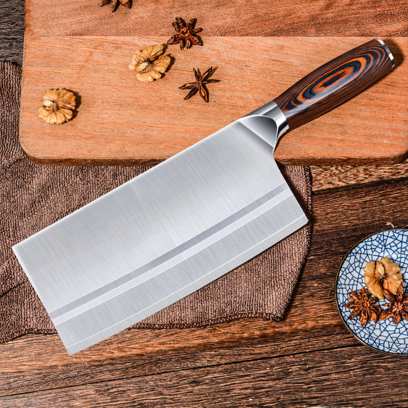 Timhome Stainless Steel Chopping Knife Kitchen Knife Meat Cleaver Butcher Knives Cooking Tools Kitchen Chinese Knife