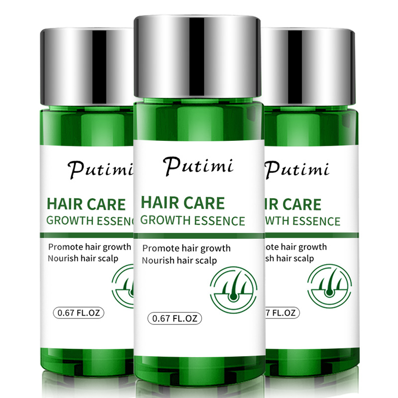 EFERO Fast Powerful Ginger Hair Growth Essence Hair Loss Products For Hair Growth Beard Growth Oil Essential Health Care 20ml