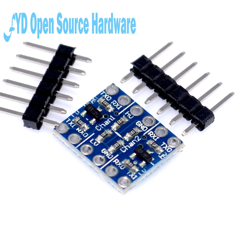 1PCS 2 Channel IIC I2C Logic Level Converter Bi-Directional Module 5V to 3.3V