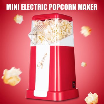 220V/110V Mini Household Oil-Free Popcorn Maker Machine Corn Popper Home DIY Electric Popcorn Makers Kitchen Appliance 1200W