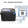 Xprinter Thermal Label Barcode Printer Receipt Label Printer Bar Code QR Code Sticker Machine 20mm-80mm Auto Stripping 370B