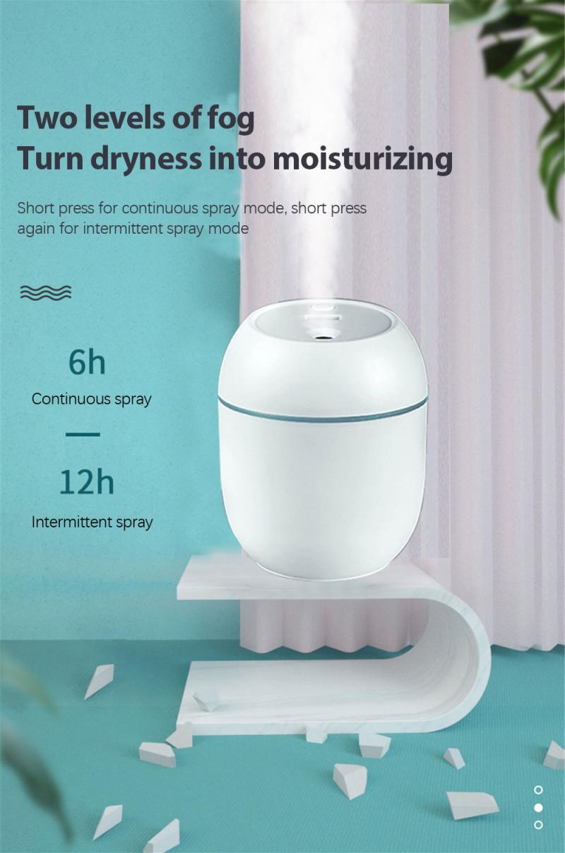 Usb Portable Air Humidifier Diffuser Home Bedroom Humidifier Large Usb Capacity Small Portable Humidifier For Office Car