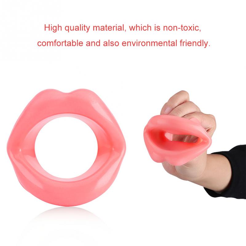 Silicone Rubber Mouth Massage Face Roller Slimmer Exercise Muscle Mouth Anti Wrinkle Lip Trainer Face Care Exerciser Mouthpiece