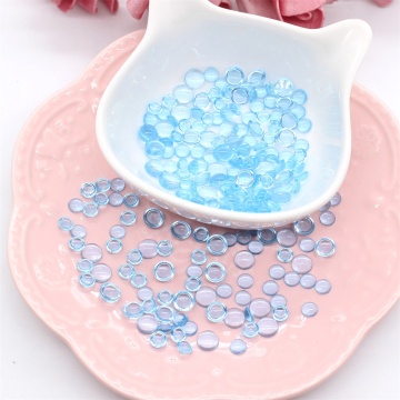 KSCRAFT 170pcs Blue Simulation Dewdrop Waterdrop Droplets Stones for Paper Craft Card Making Decor Accessories Scrapbooking