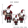 60CM Big Santa Claus Doll Children Xmas New Year Gift Christmas Tree Decor Wedding Party Supplies Christmas Decorations for Home