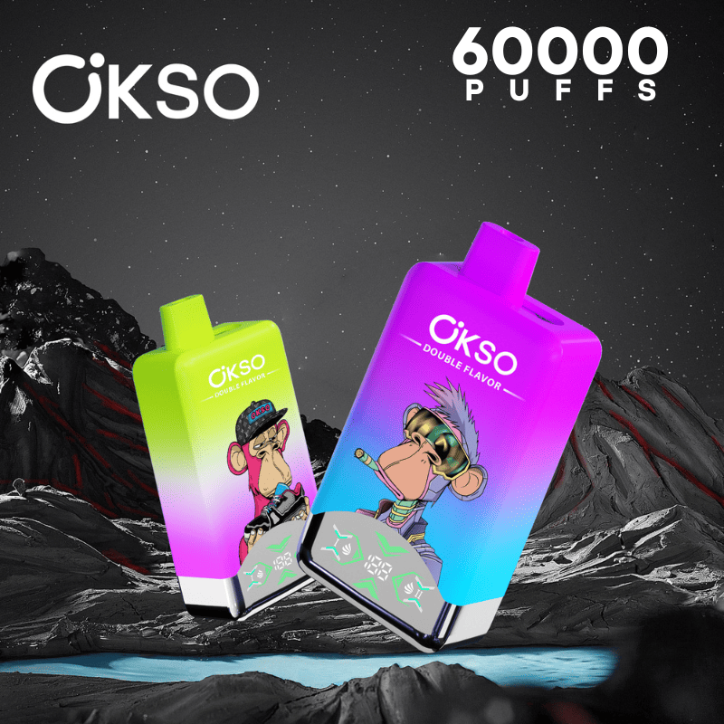 OKSO 60000 Puffs dual flavors disposable vape
