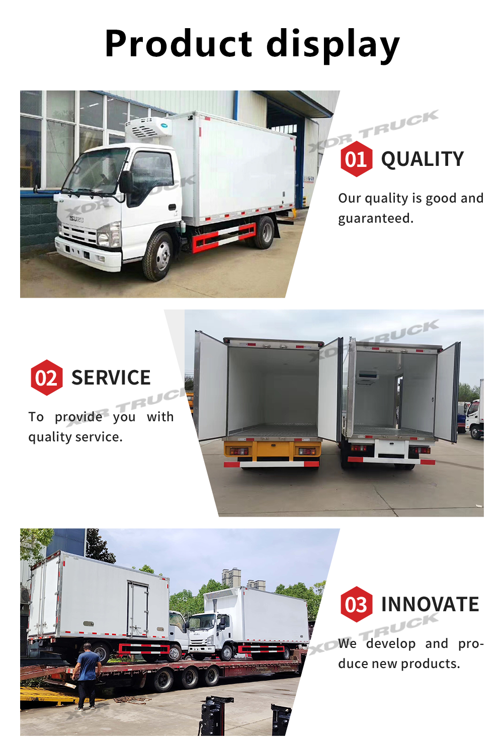 Japan brand freezer vehicle