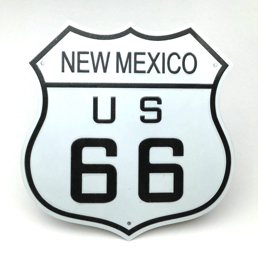 10Inch U.S. ROUTE 66 Wall Decoration Vintage Metal License Plate Art Bar Home Restaurant Decor Metal Tin Signs J&Y Art JY-002