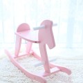 Happymaty Baby Indoor Wooden Rocking Horse Kids Ride On Toys Rocking Stroller Toy Swing Chair Birthday Gifts for Boys and Girls