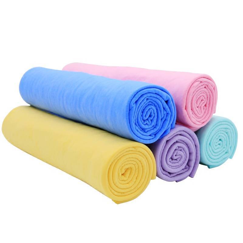 Rapid Water Absorption Pet Dog Cat Bath Towel Soft Cleaning Wipes Magic Hair Dry PVA Multifunction for Pet Towel