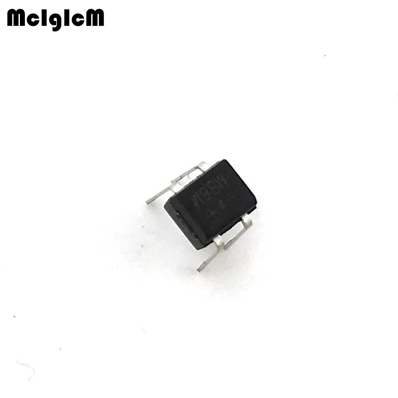 MCIGICM 100pcs 600V 0.5A dip-4 rectifier diode bridge mb6m
