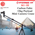 2016 Reddot Award Winner 15kg Maxload IFOOTAGE M1 III Carbon Fiber Tube Professional mini DSLR Video Camera Jib Crane Arm