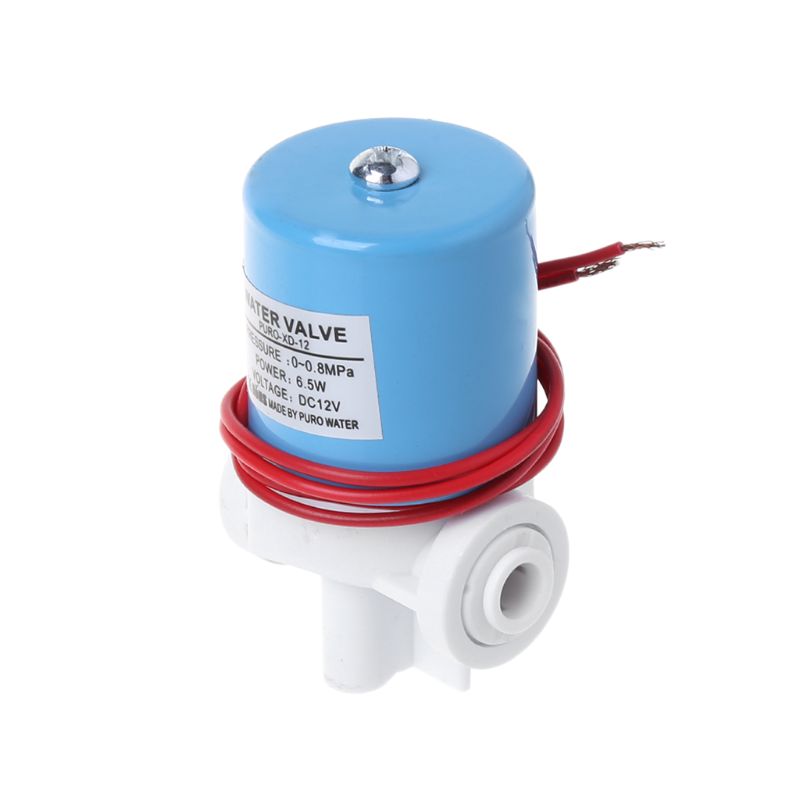 1/4\" Quick Connect Water Inlet Solenoid Valve Household Pure-water Machine Parts 35ED