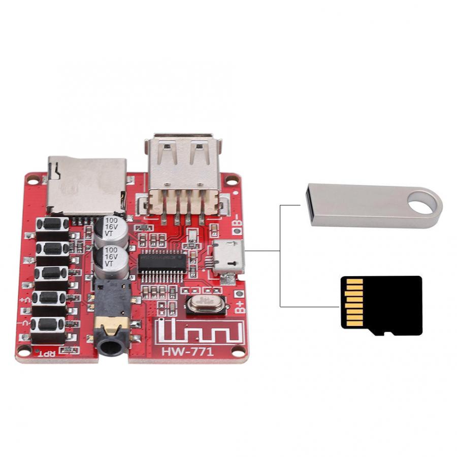 Bluetooth Audio Receiver board Bluetooth 4.1 mp3 lossless decoder board Wireless Stereo Music Module