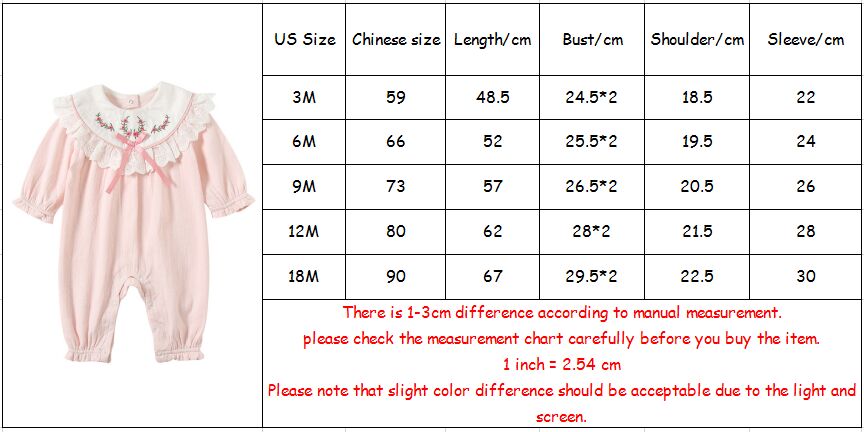 Baby Girls Clothes Baby Party Birthday Rompers Newborn Infant Baptism Romper Long Sleeve Autumn Winter Clothes Warm Jumpsuit