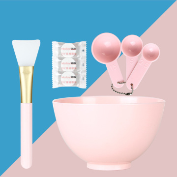 8pcs/set Makeup Beauty DIY Facial Mask Bowl Cosmetic Makeup Brush Spoon Stick Compression Mask Tool Kit Cosmetic Tools TSLM2