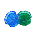 24 Pcs/Box Plastic Herb Grinder 2 Layers Dia 52MM Tobacco Spice Crusher Hand Muller Smoking Accessories,Mixed Color