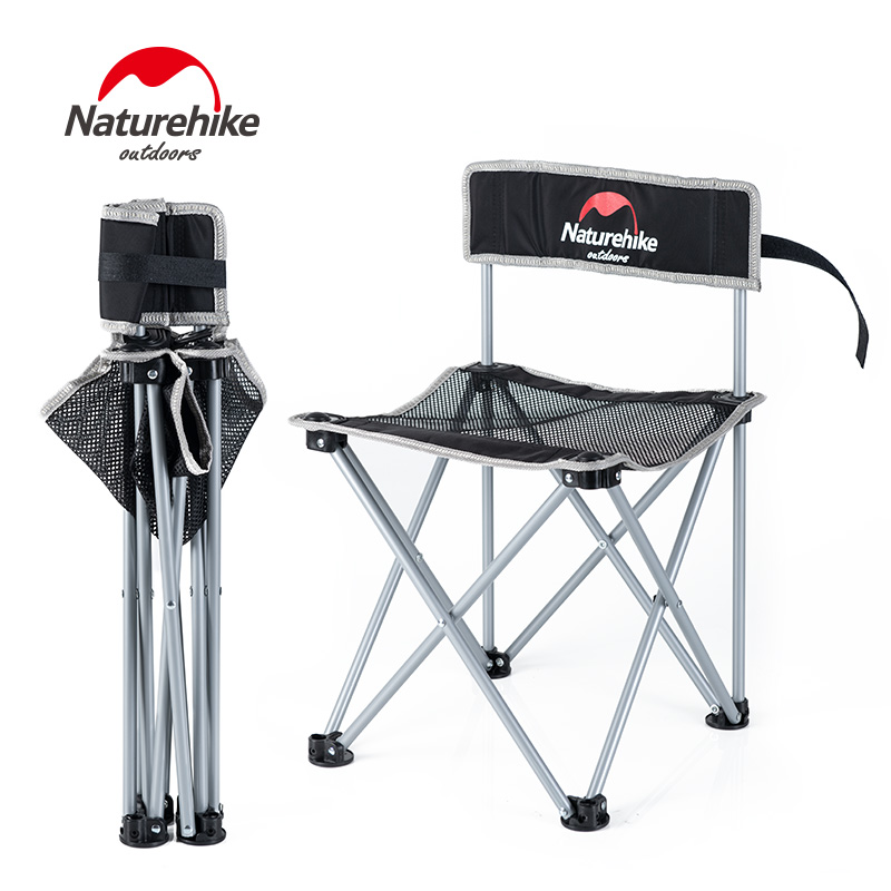 Naturehike outdoor camping folding chair Portable Ultralight Fishing Chair Beach Picnic Chair Seat