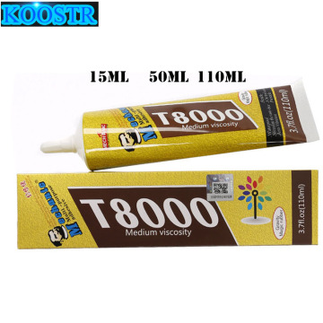 MECHANIC 15ML 50ML110ml Super Strong Industrial T8000 Liquid Glue Auto Rubber Leather T-8000 Adhesive Textile Cloth Touch Screen