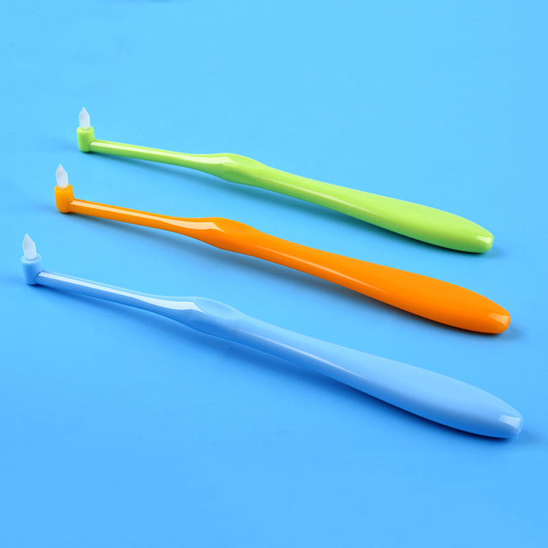 1Pcs Orthodontic Toothbrush Interdental Tooth Brush Small Head Soft Hair Correction Teeth Braces Dental Floss Oral Tooth Care