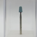 1pc Dental lab ceramics diamond stone grinder zirconia full porcelian crowns polisher fast finishing dry grinding 4mm