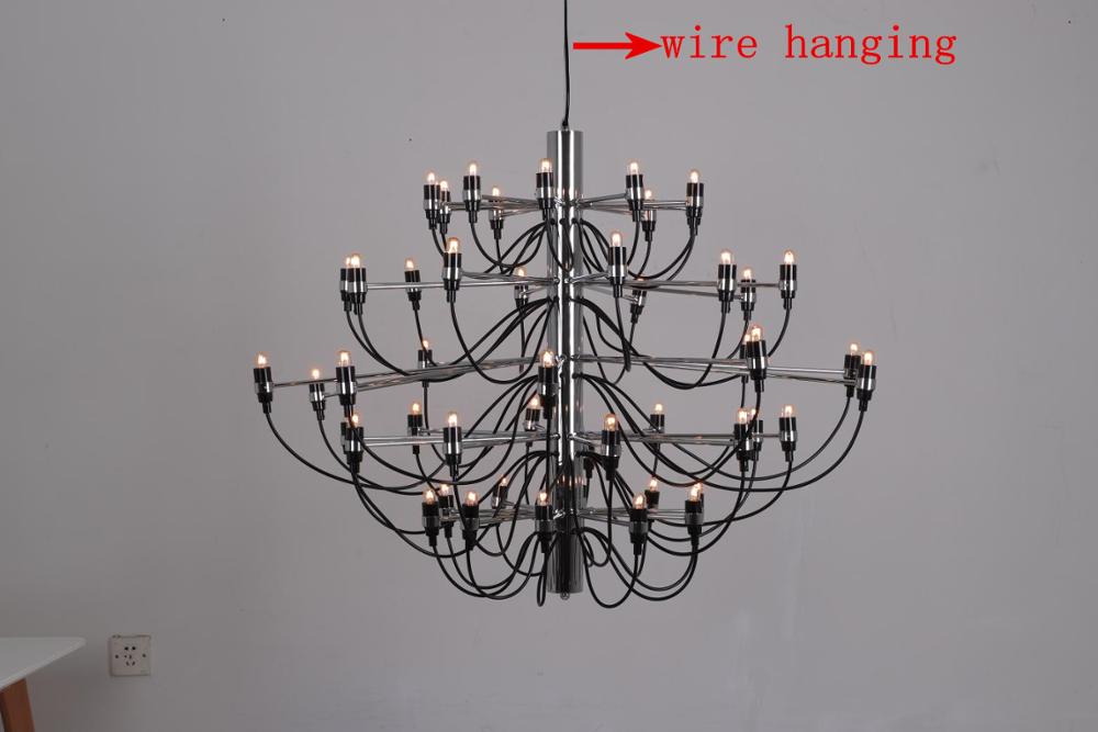 2097 Chandelier Gino Sarfatti 18/ 30/ 50 Heads Pendant Lamp Lights Lighting Fixtures