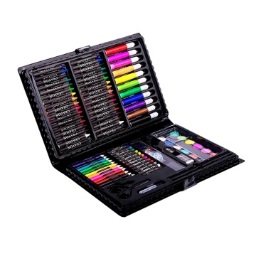 108Pcs Art Drawing Kit Kids Painting Set Pencils Crayons Oil Pastels Watercolor Pen Supplies Early Education Toys