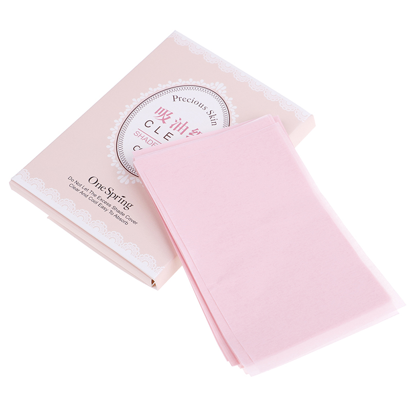 100 Pcs/pack Tissue Papers Green Tea Smell Makeup Cleansing Oil Absorbing Face Paper Absorb Blotting Facial Cleanser Face Tool