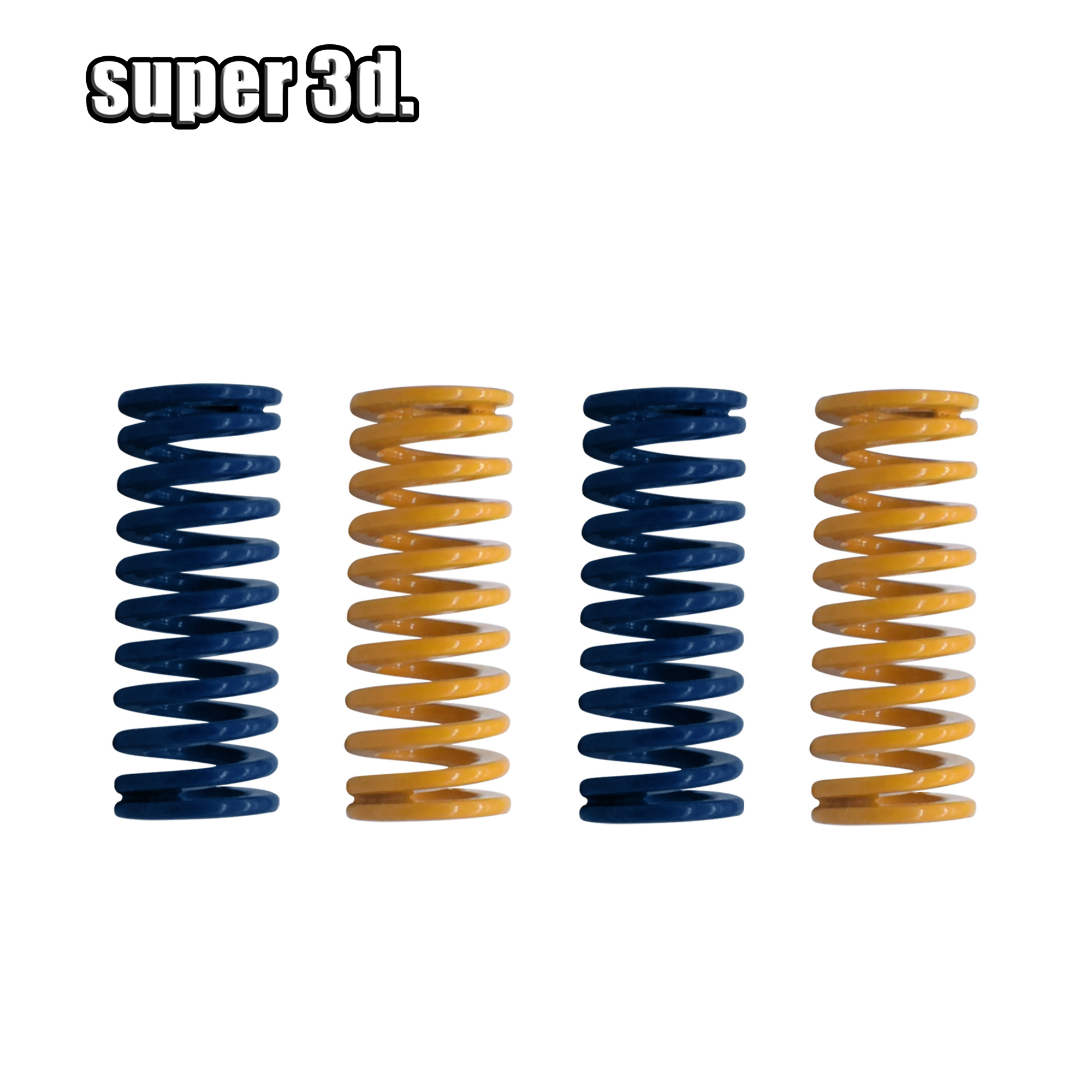 3D Printer Parts Compression Spring Heated bed Leveling Extruder spring ID 3/4/5mm OD 6/8/10mm for Creality CR 10 10S Ender 3