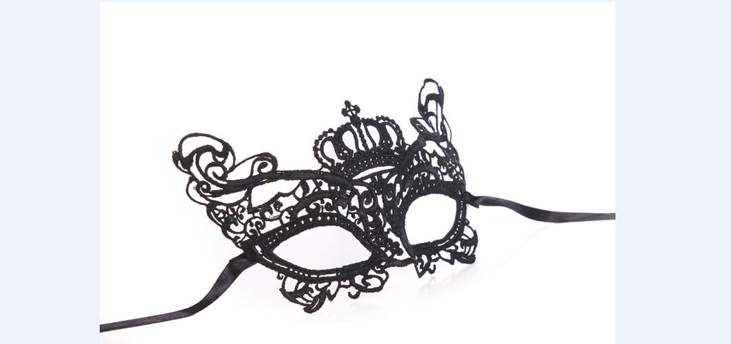 Women Sexy Lace Eye Mask 1PCS Black Party Masks For Masquerade Halloween Venetian Costumes Carnival Mask For Anonymous Mardi