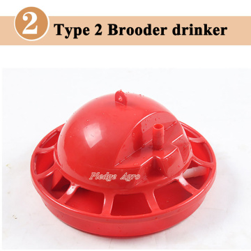 1 pcs Bell Type Chicken Drinking Automatic Chick Drinking Fountain Brooder Drinkers Set Poultry Cup Farm Animal Watering Supply