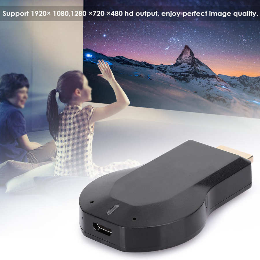 M100 2.4G/5G 4K Wireless DLNA AirPlay HDMI TV Stick Wifi Display Dongle Receiver IOS Android PC HDMI Screen Mirroring Adapter
