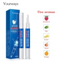 YOURWAYS New Magic Natural Fruity Aroma Teeth Whitening Gel Pen Oral Care Remove Stains Tooth Cleaning Teeth Whitener Tools