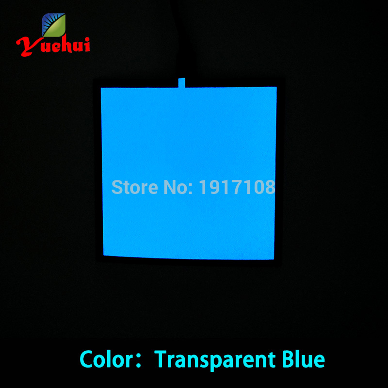 Fashion Luminous Product 10x10cm El Backlight, El Panel + 3v Controller + (Light Blue) For Car, Baby Room Decoration