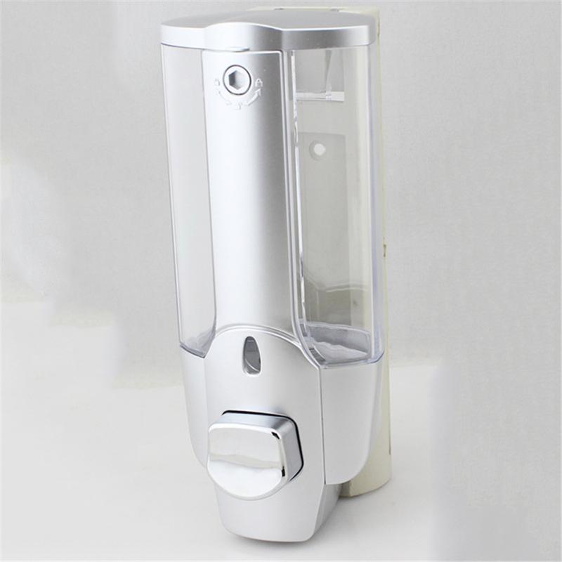 1/2pcs Household Wall Mounted Bathroom Soap Dispenser Shower Gel Liquid Pump Hand Wash 350ml Kitchen Bathroom Soap Dispensers