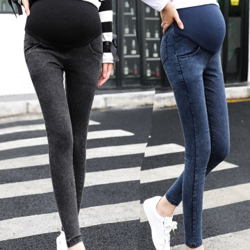 MUQGEW maternity clothes Maternity Pregnancy clothes Skinny Trousers Jeans Over The Pants Elastic vetement grossesse femme #y2