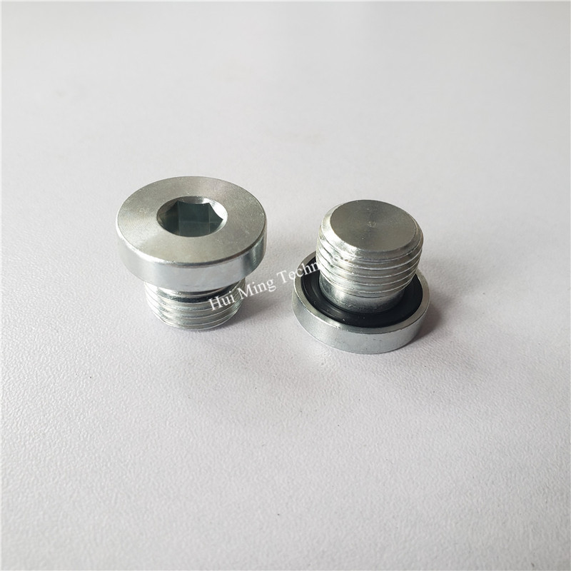 Ed nut hex socket flange face plug seal pipe oil plug G1/8G1/4G3/3 M8 M10 M12 M14 M16 M18 M20*1.5 M22 M26 M27 M33 M42 M48 nut