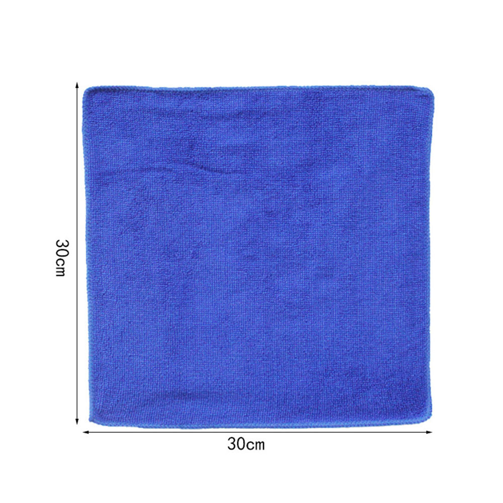 5pcs Microfibre Cleaning Auto Soft Cloth Washing Cloth Towel Duster 30*30cm Car Home Cleaning Micro fiber Towels