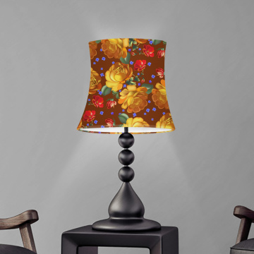 Fabric Table Lamp Shade Fashion Floral Prints Lampshade Modern European Style Wall Lamp Covers Crystal Lamp/Candle Lamp Shade