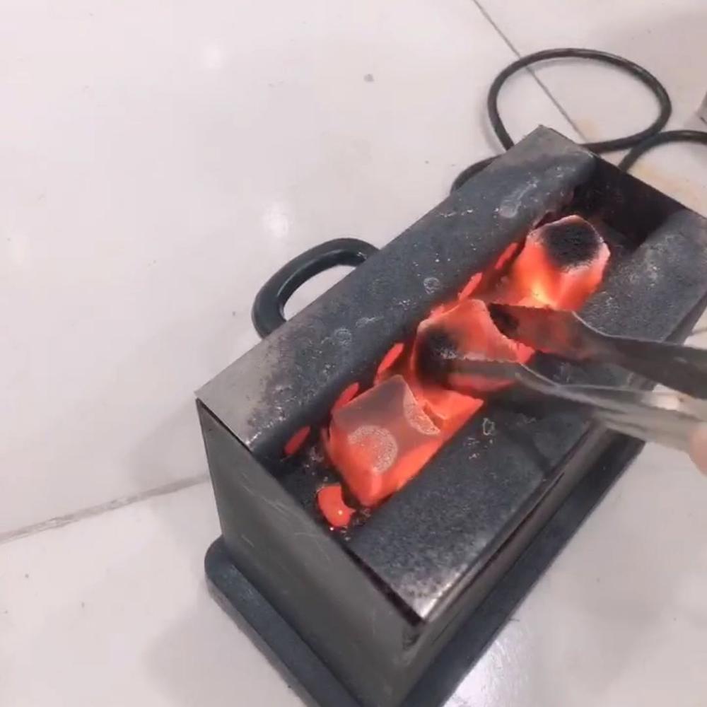 220V 600W Hot Sale Black Shisha Hookah Charcoal Stove Heater Coal Burner Hot Plate Chicha Narguile Accessories EU Plug