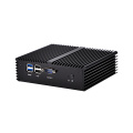 Qotom Mini PC Q400P Small Fanless 2 Gigabit LAN Celeron Core i3 i5 i7 Dual Core Computer Support Win Linux Mini Server