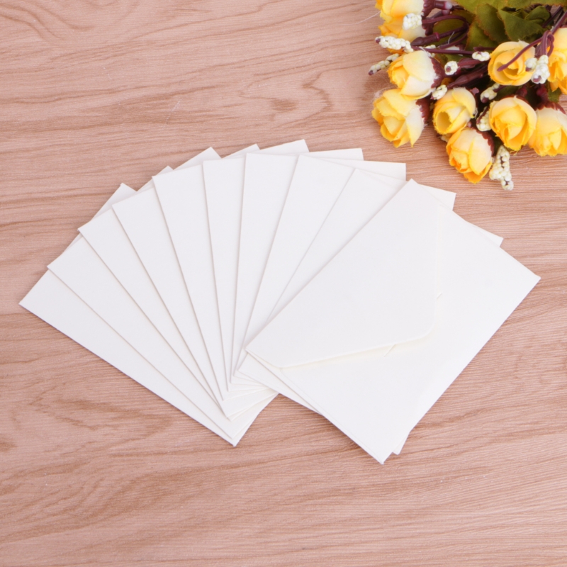 50pcs/lot Craft Paper Envelopes Vintage European Style Envelope For Card Scrapbooking Gift