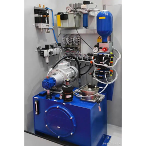 Hydraulic system of chemical equipment